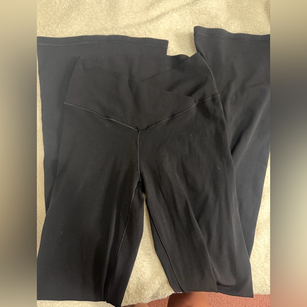 Aerie offline flare crossover leggings size large - Picture 1 of 3